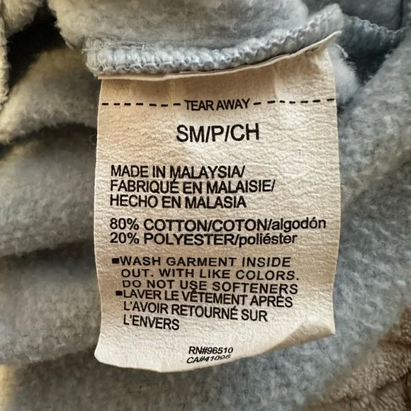 Under Armour project rock short sleeve hoodie blue small - Picture 6 of 7